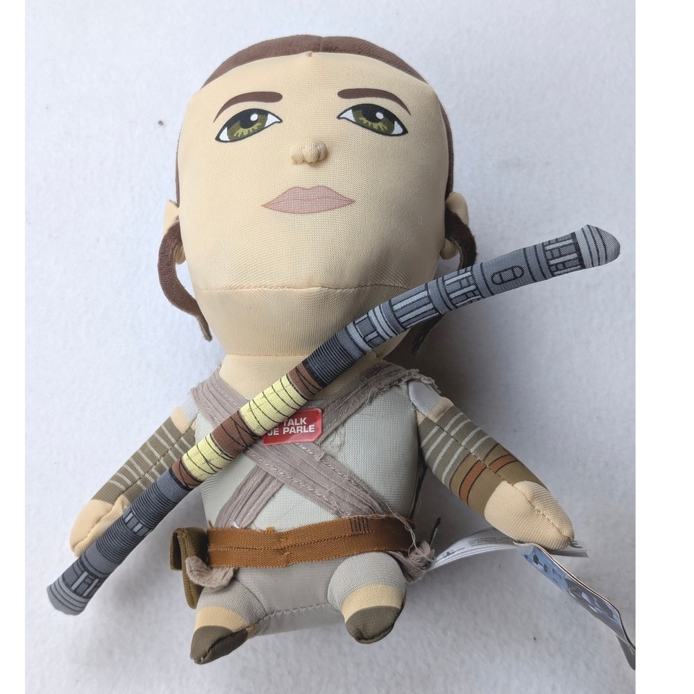 Star Wars Rey Talking Plush Underground Toys 9 Inch Original Movie Sounds NWT‎
